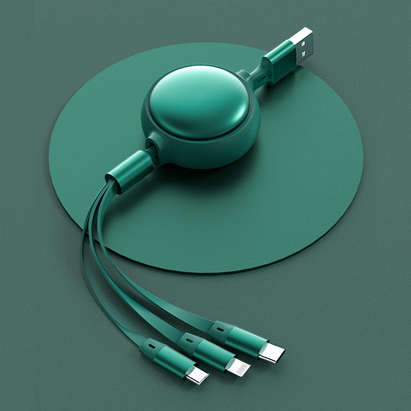 3 In1 USB Type C Micro USB Type C Lightning Charging Cable