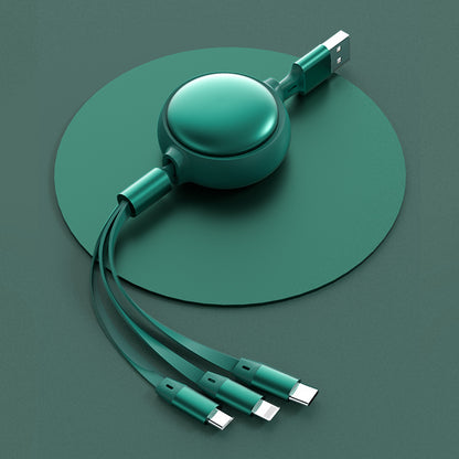 3 In1 USB Type C Micro USB Type C Lightning Charging Cable