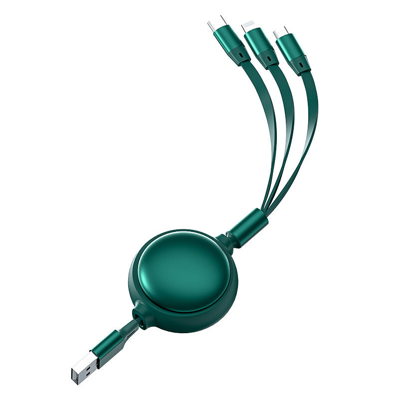 3 In1 USB Type C Micro USB Type C Lightning Charging Cable