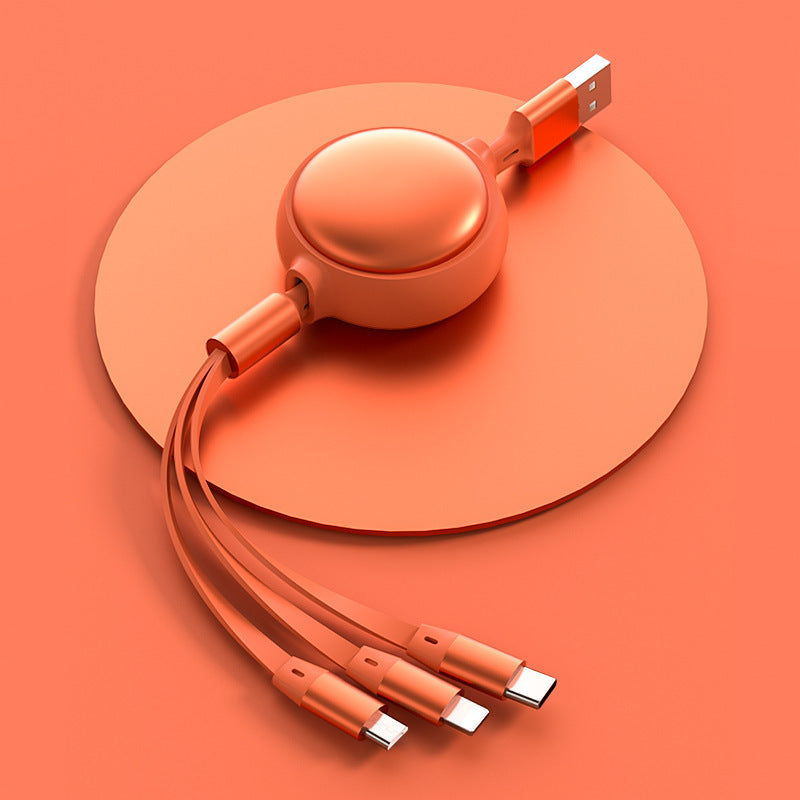 3 In1 USB Type C Micro USB Type C Lightning Charging Cable