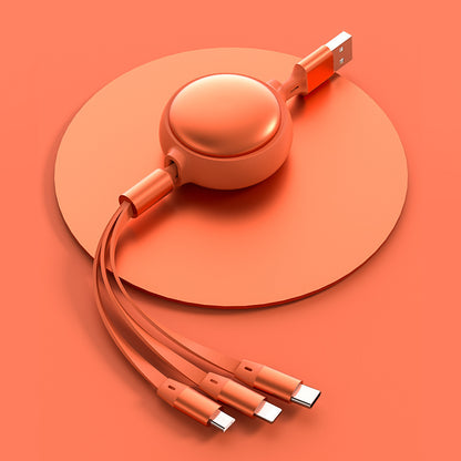 3 In1 USB Type C Micro USB Type C Lightning Charging Cable